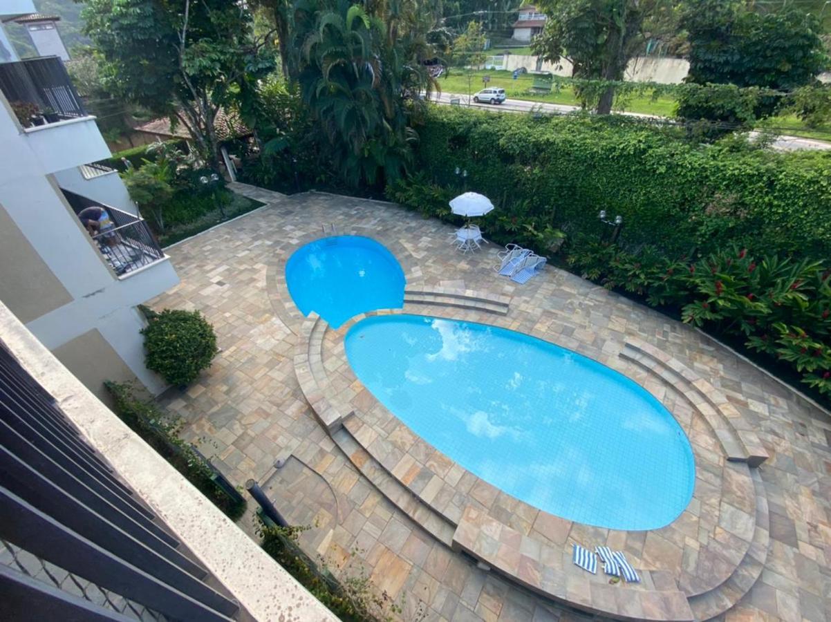 Confortavel Apto.Com Piscina Para 8 Pessoas-Ubatuba-Enseada Bagian luar foto